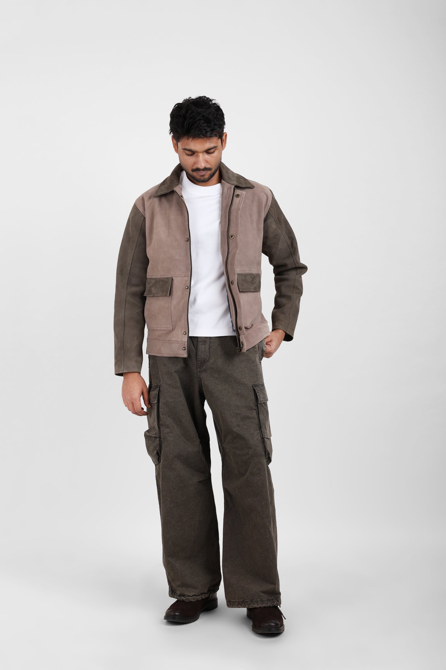 Classic Suede Leather Jacket Patch