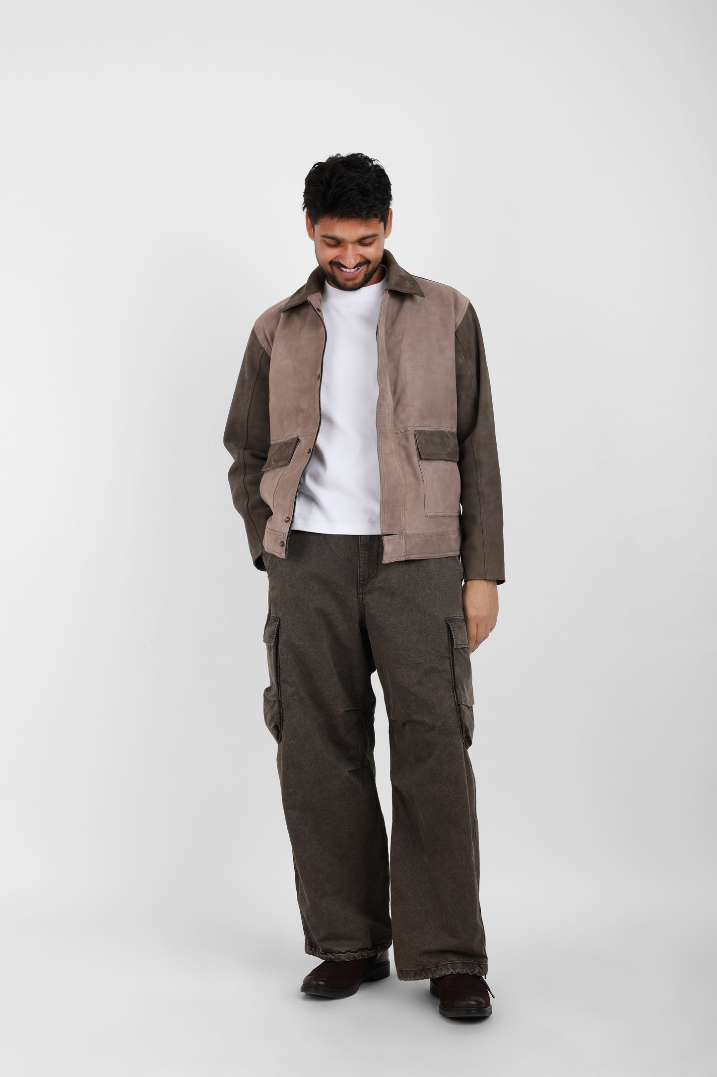 Classic Suede Leather Jacket Patch