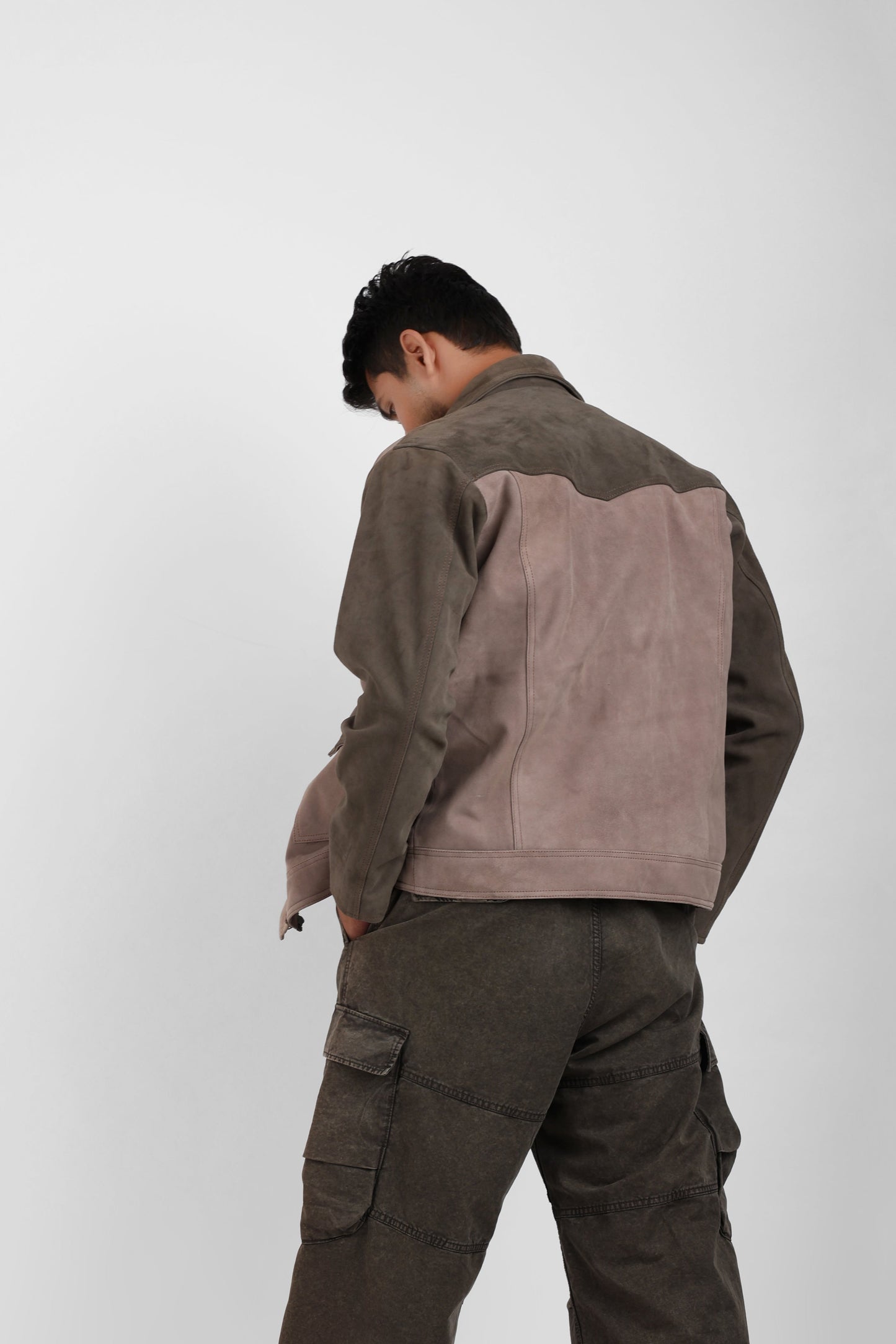 Classic Suede Leather Jacket Patch