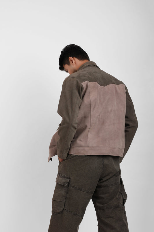 Classic Suede Leather Jacket Patch