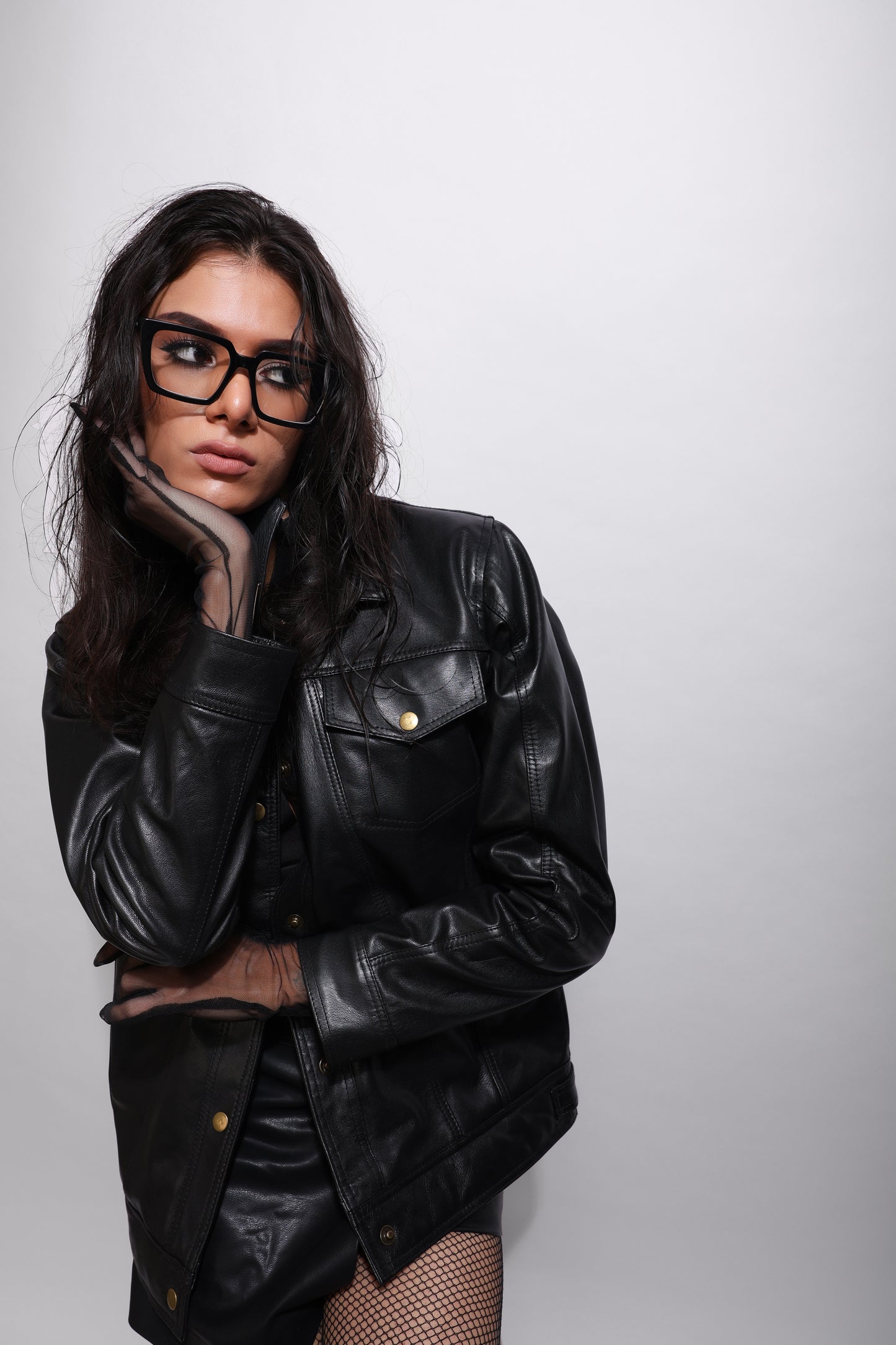 Classic Leather Jacket Black