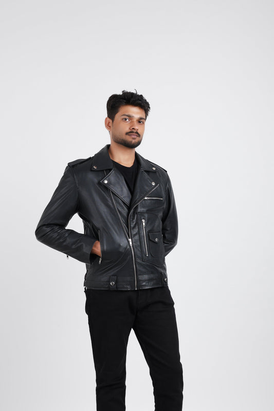 Classic Biker Jacket