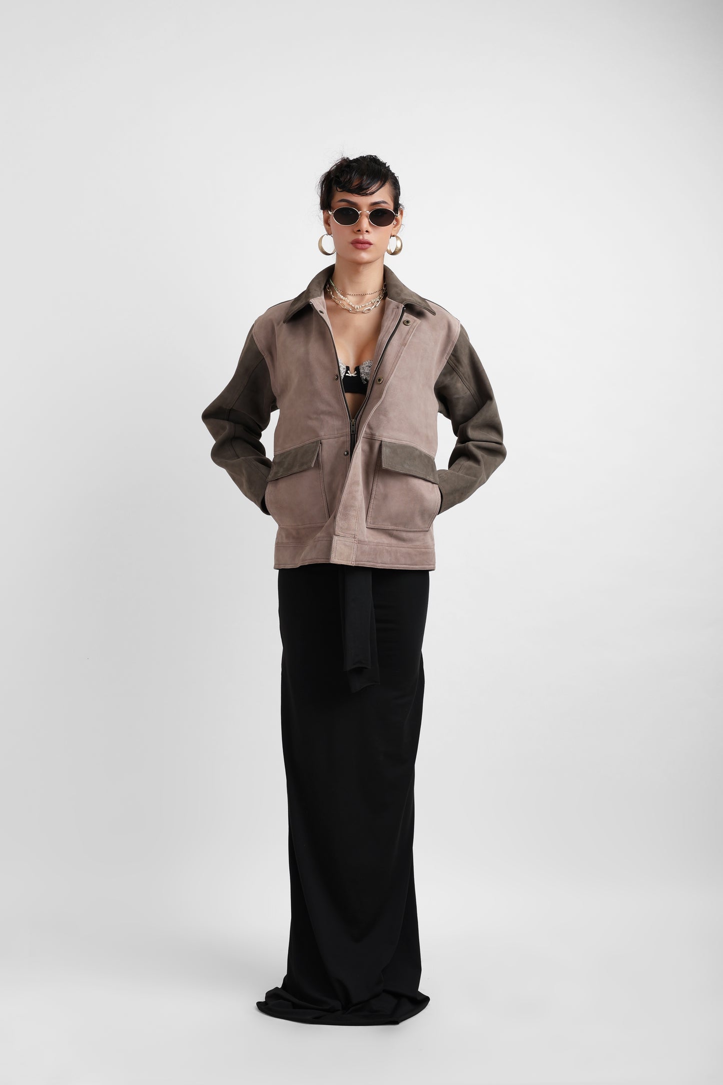 Classic Suede Leather Jacket Patch