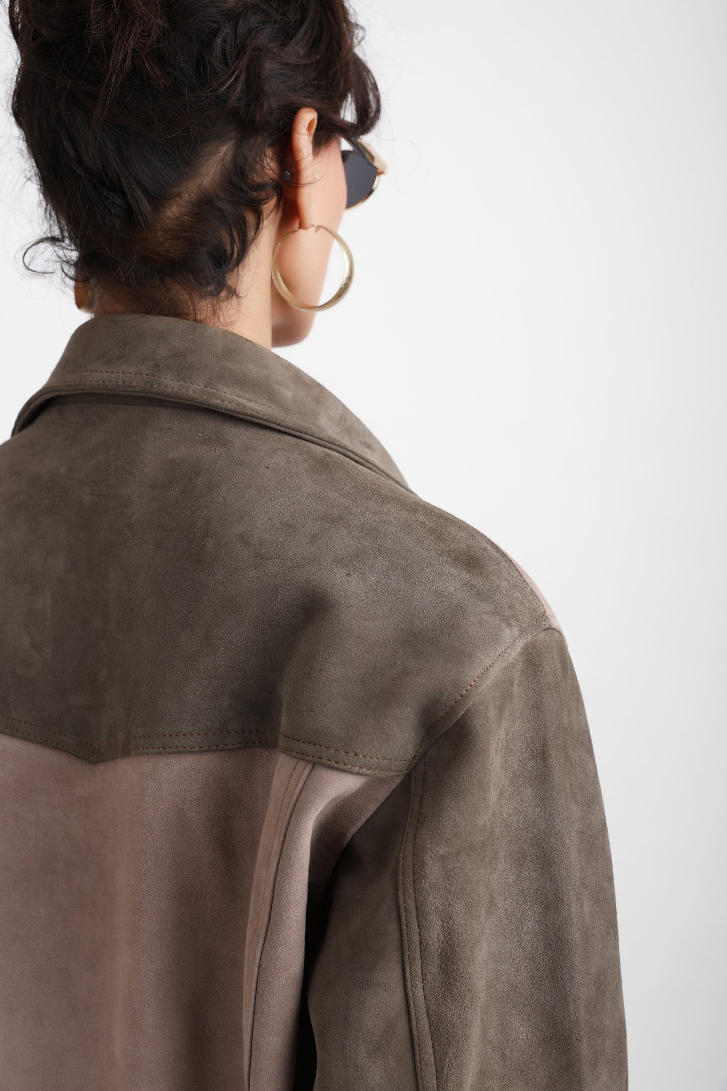 Classic Suede Leather Jacket Patch