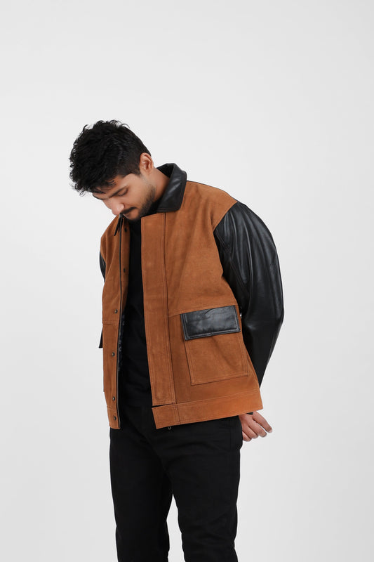 Classic Suede Leather Jacket Patch