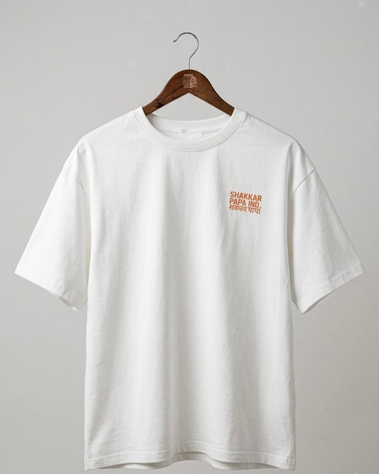 Shakkar Papa SIGNATURE – Boxy Fit Tee